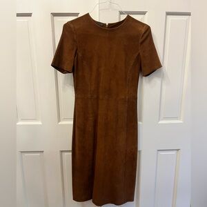 Prada Lambskin Suede Dress